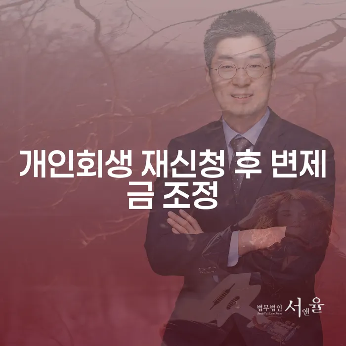 개인회생 재신청 후 변제금 조정, 어떻게 해야 할까요?