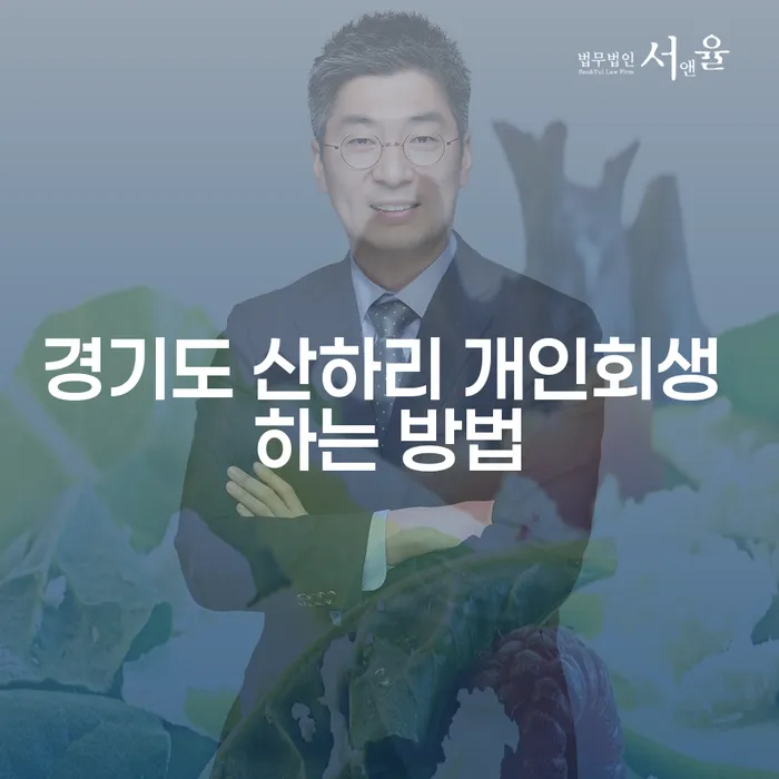 경기도 산하리에서 개인회생을 하는 방법은 무엇일까요?
