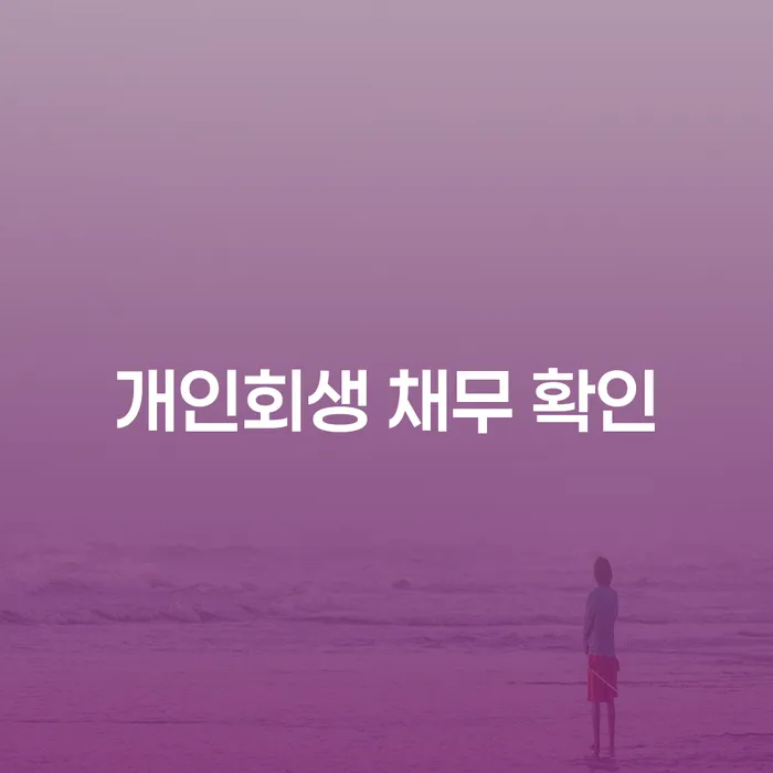 개인회생 채무 확인과 서초구 도산전문변호사가 필요한 이유는 무엇인가요?